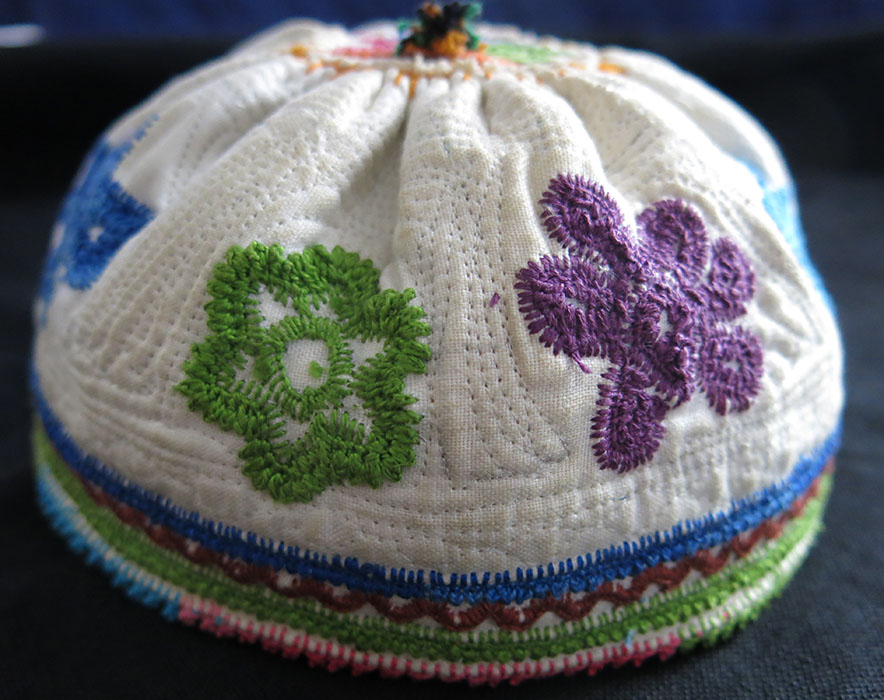 ISTANBUL - EDIRNE Silk embroidered Christian hat