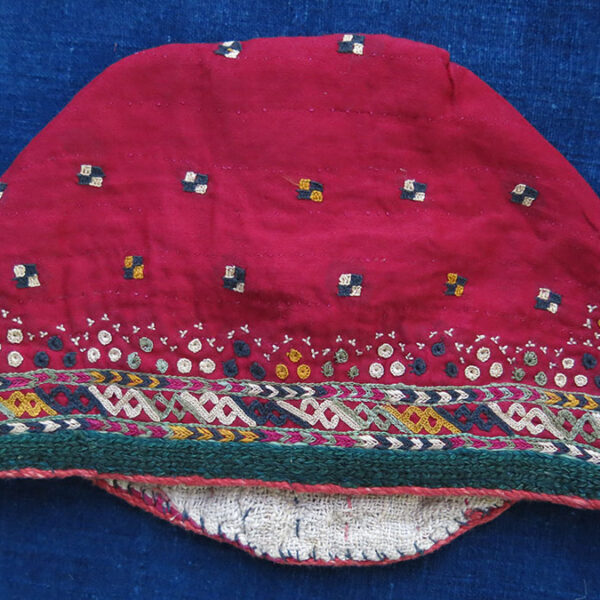 Chodor TURKMEN tribal baby BONNET headwear