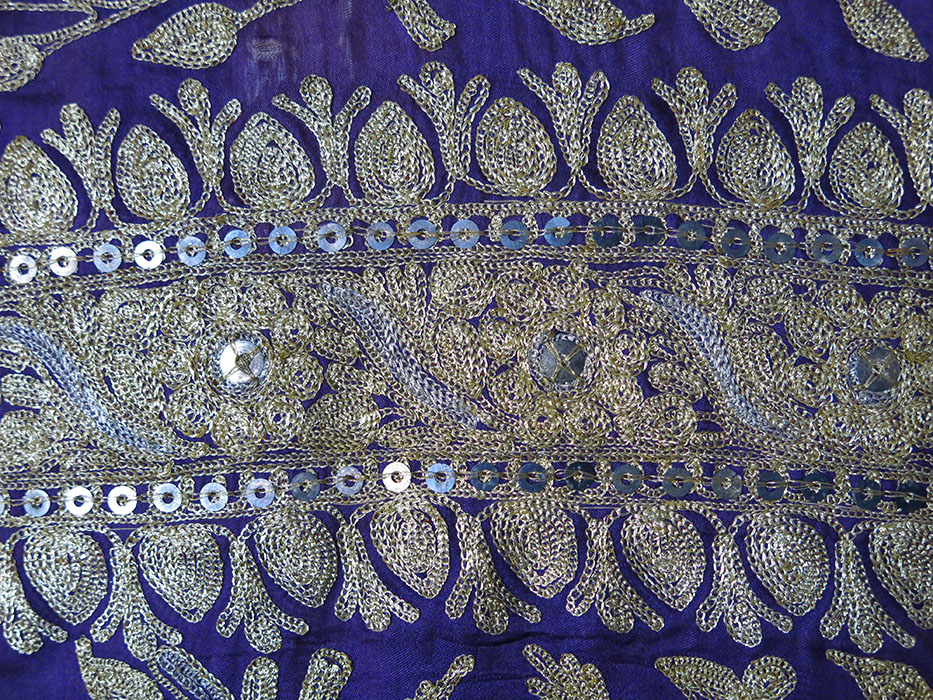PERSIA - INDIA Metallic embroidery woman's dress | TurkishFolkArt