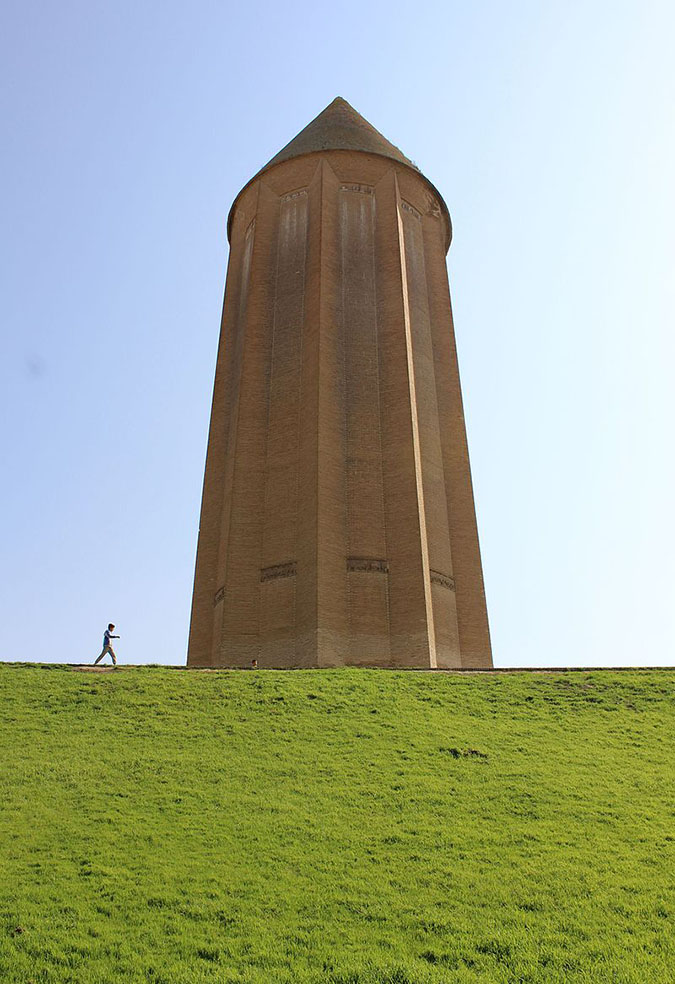 Turkmen monument from Gonbat-e Qabus