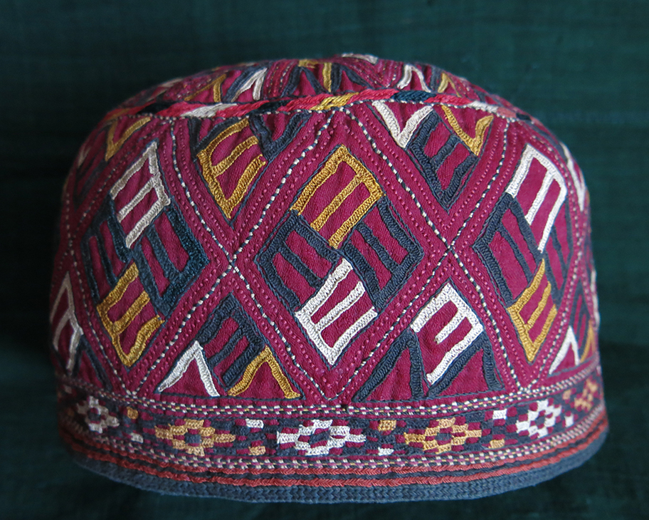 TEKKE TURKMEN ceremonial large hat