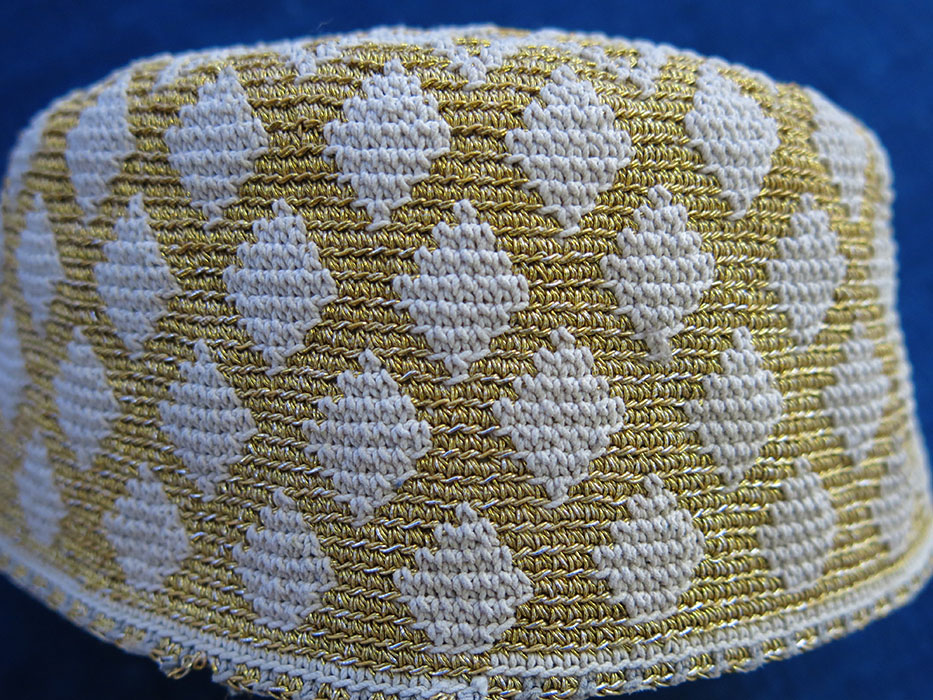 PERSIA Southwest tribal fine hand knitted KURDISH hat