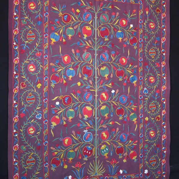 FARGANA VALLEY handmade silk Suzani
