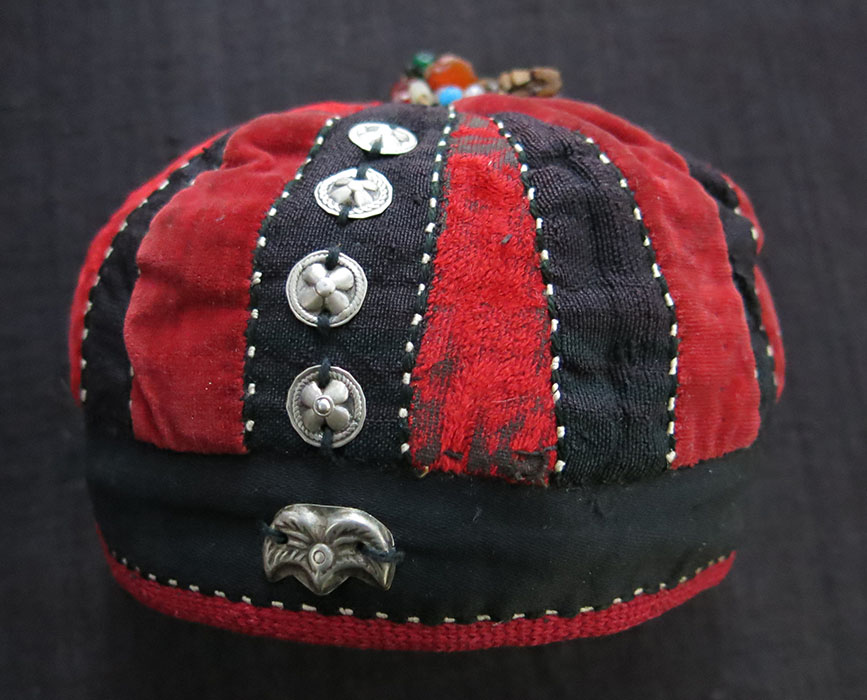 AFGHANISTAN TURKMEN ERSARY Velvet Child hat