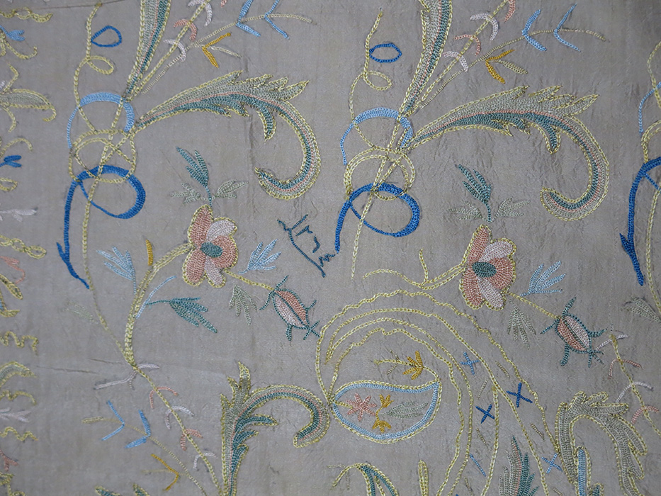 CONSTANTINOPLE - ISTANBUL TEPEBASI silk embroidered Bokhca