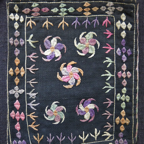 TAJIKISTAN LAKAI silk embroidery mini bag
