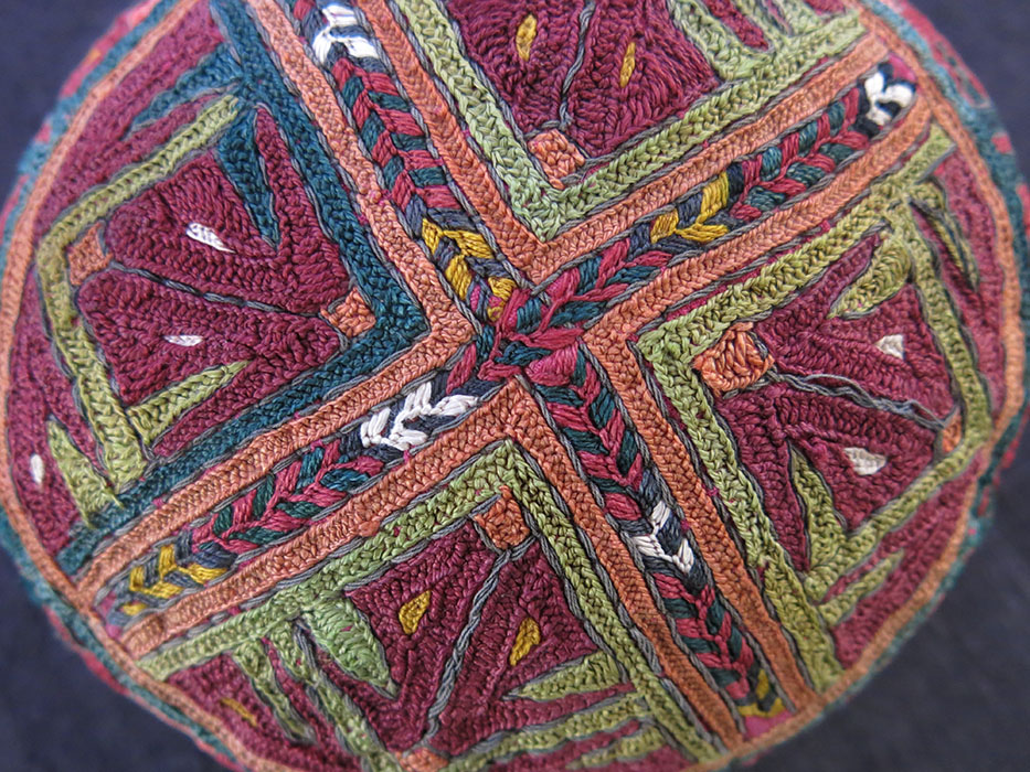 AFGHANISTAN TURKMEN ERSARY tribal hat