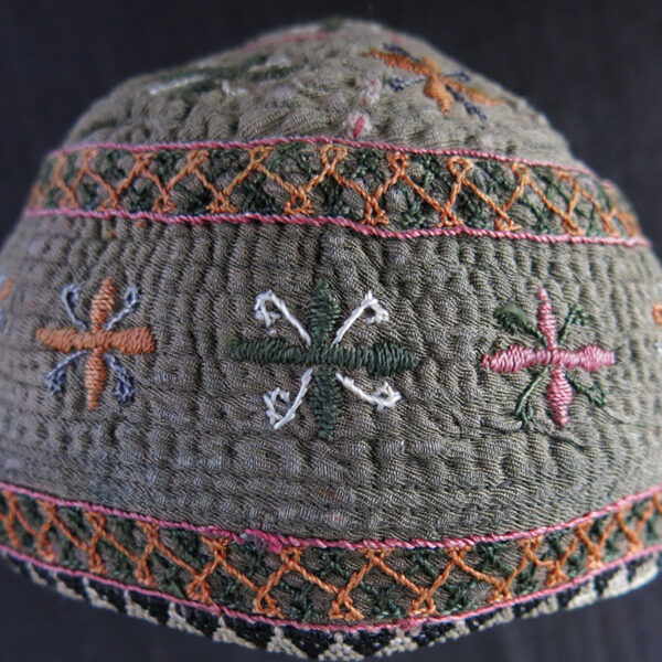 AFGHANISTAN – Turkmen YOMUD tribal child hat