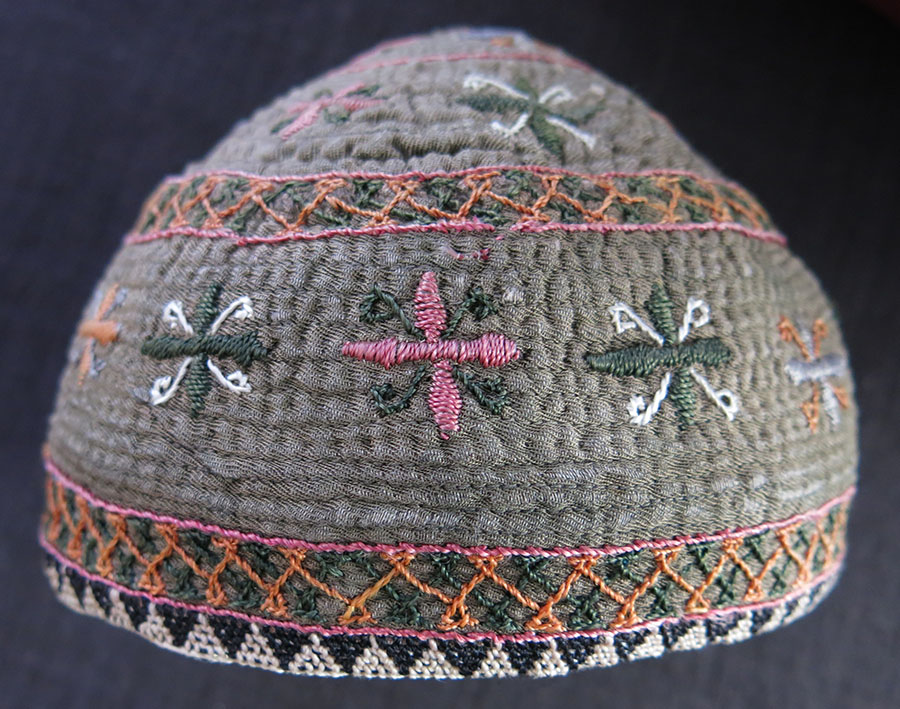AFGHANISTAN – Turkmen YOMUD tribal child hat