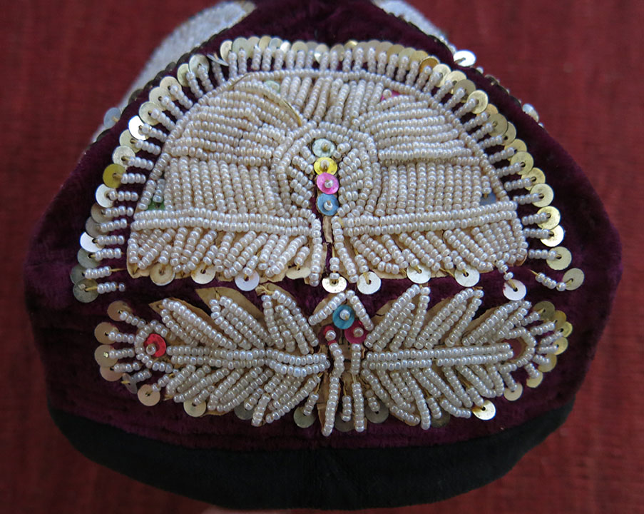 UYGUR Xinjiang – KASHGAR ethnic folding hat