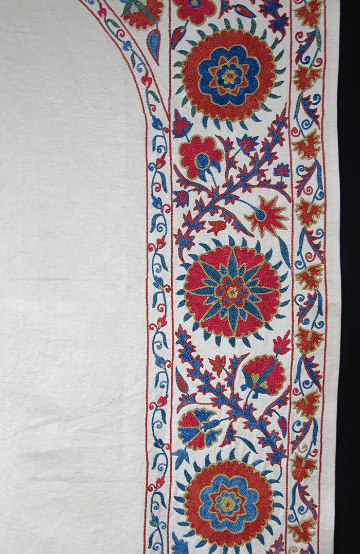 FARGANA VALLEY - NAMANGAN Silk embroidery NIM Suzani