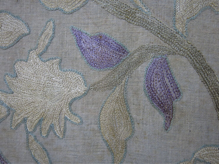 ISTANBUL OTTOMAN silk embroidery hanging
