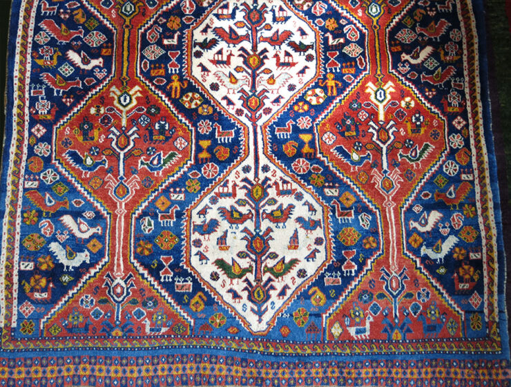 QASHKAI SHIRAZ wool village rug