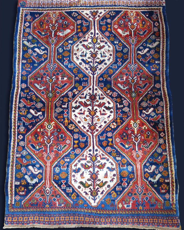 QASHKAI SHIRAZ wool village rug