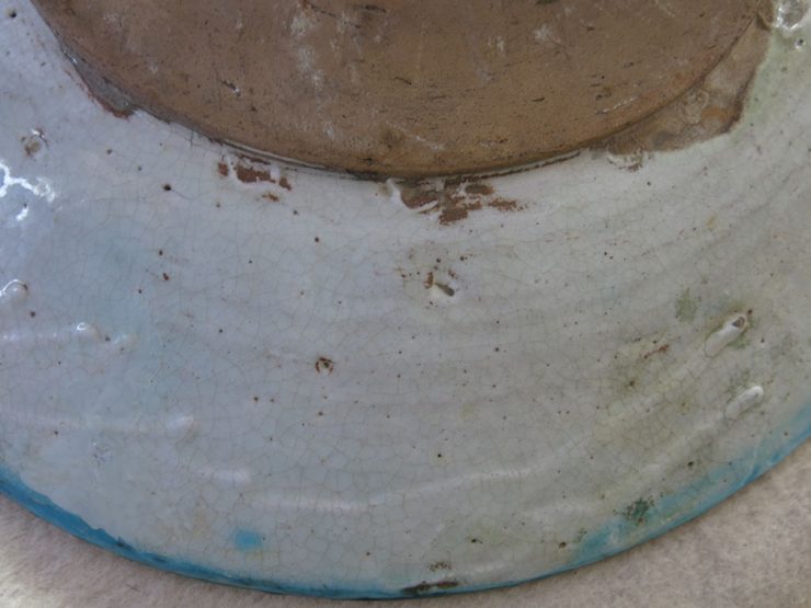 Central Asia – Uzbekistan – TASHKENT large ceramic plate