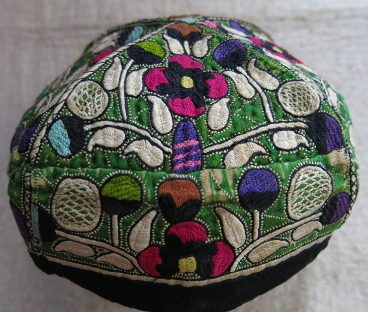 FARGANA VALLEY UZBEK ethnic group of hats