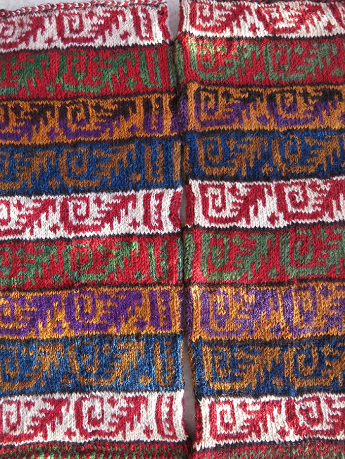 EAST ANATOLIA SIVAS DIVRIGI Pair of old wool socks