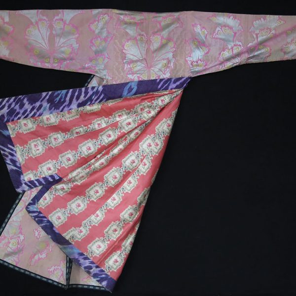 TAJIKISTAN silk Brocade woman's Chapan /Robe