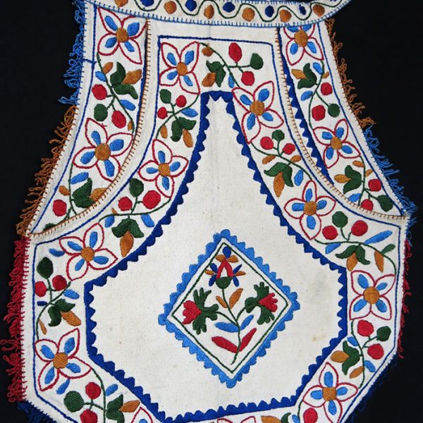 HUNGARIAN ethnic Silk embroidered Apron