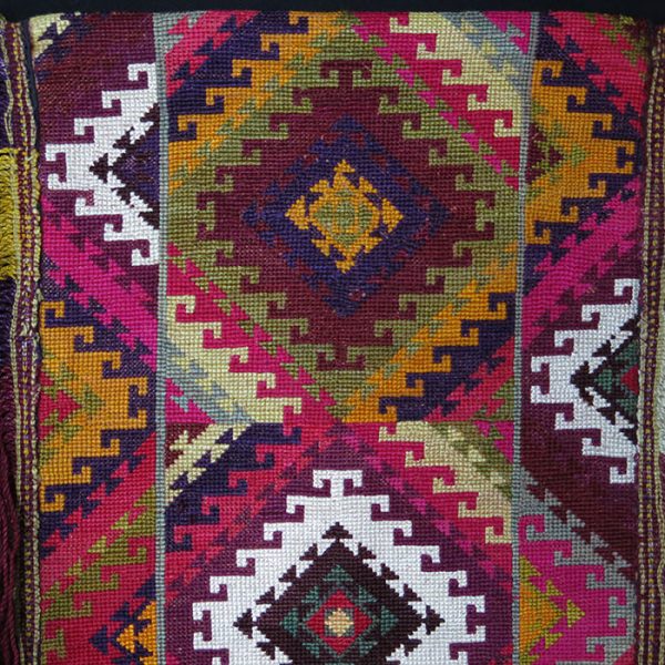 AFGHANISTAN LAKAI Silk embroidery Mirror bag