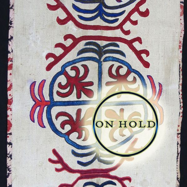KYRGYZ silk embroidered YURT HANGING