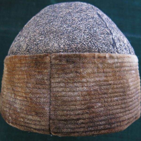 AFGHAN metallic embroidered Papier Mache hat