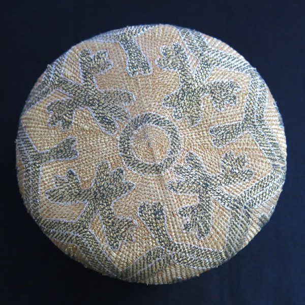 KHYBAR PASS Metallic embroidered ethnic hat